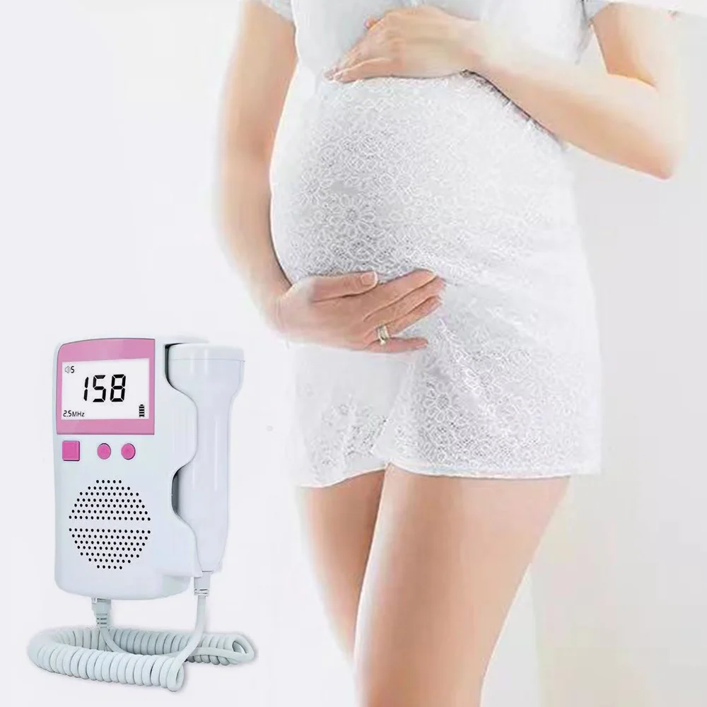 FHR lcd Цифровой зонд Беременность Плод плод допплер сердце звук монитор экран дисплей тестер детектор метр мониторы J75