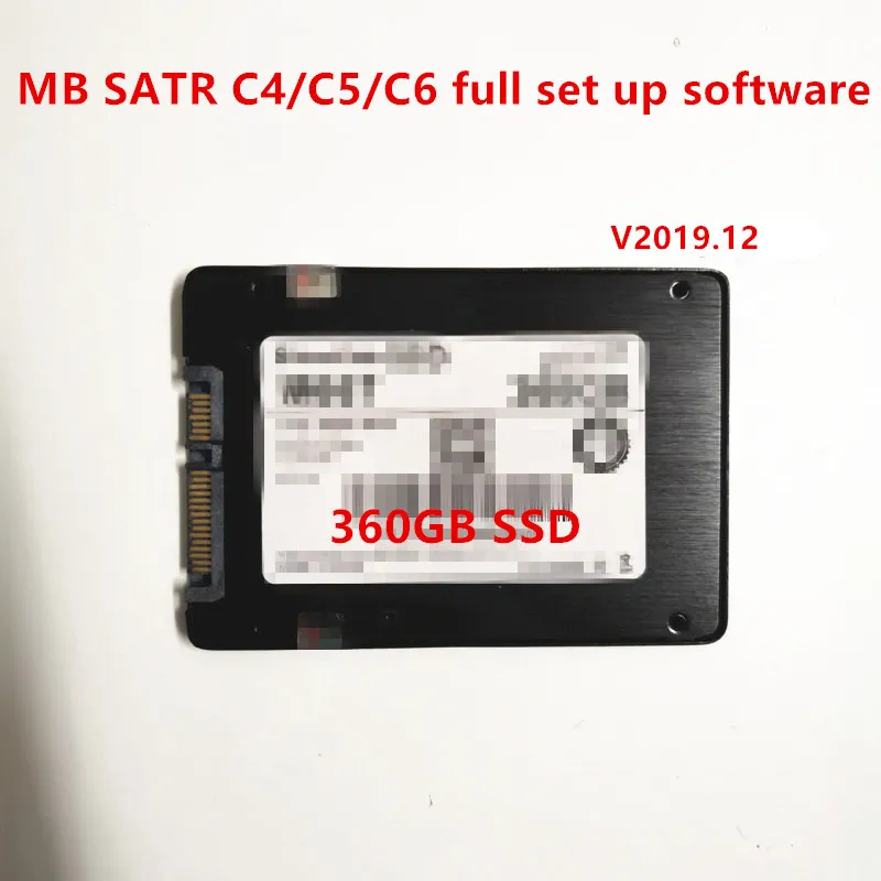 MB Star C4 SD соединение с V2019.12 программным обеспечением HDD SSD Toughbook cf19 4 Гб ноутбук mb star c4 диагностический инструмент Многоязычный CF19