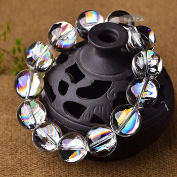 

Rainbow Light Natural White Crystal Bracelet