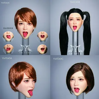 

YMTOYS 1/6 Scale Tongue Out Head Sculpt YMT043 Fit 12" Female PH TBLeague Body Toys Gift