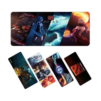 

Large DOTA 2 Gaming Mousepad Gamer Rubber Computer Keyboard Pad Laptop Anti-slip Otaku Locking Edge XL Big Mouse pad Desk Mat