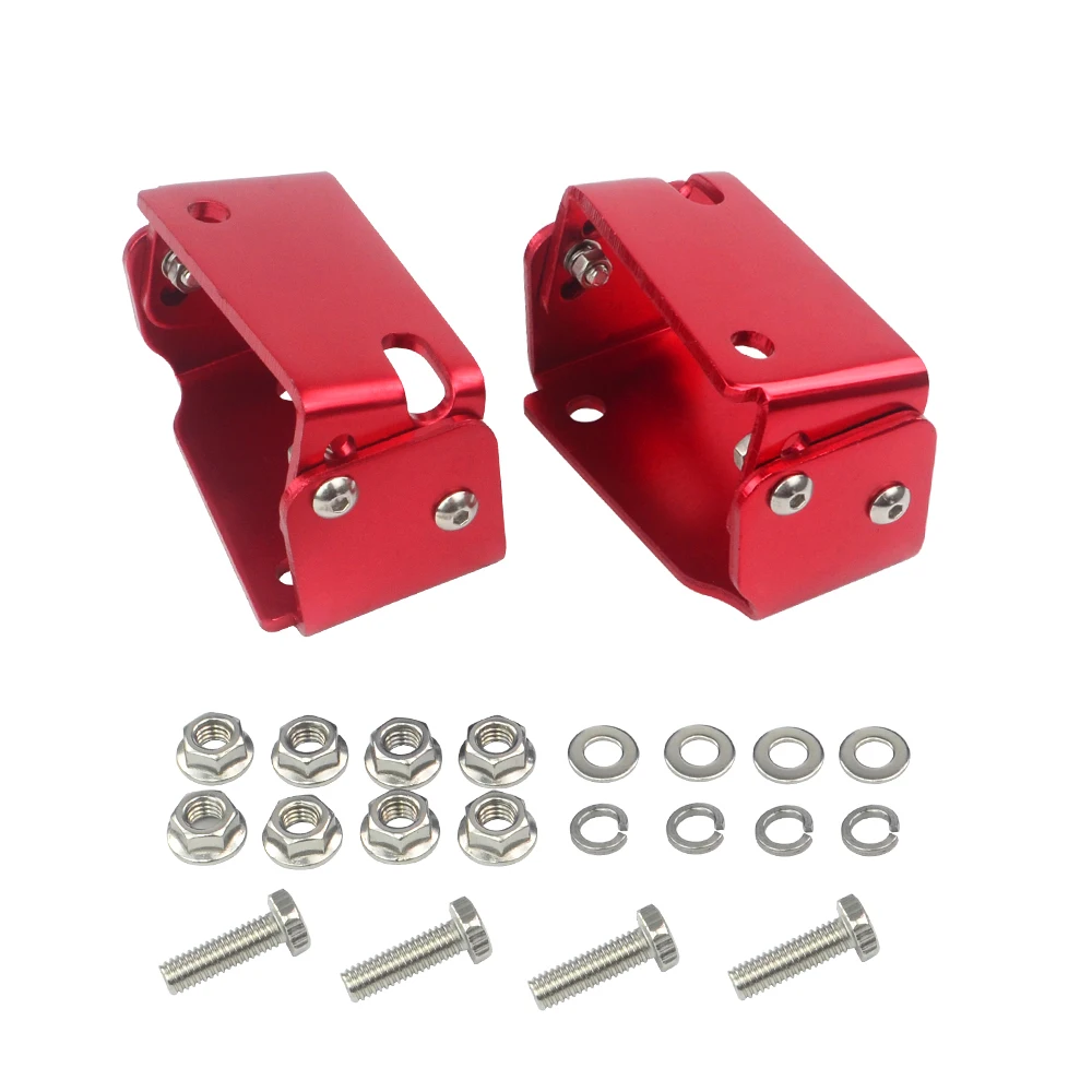 Красный Для 96-00 Honda Civic EK9 3DR Тип R спойлер CTR крыло стояк подъемный кронштейн для наклона WLR-WSR01 - Цвет: Красный