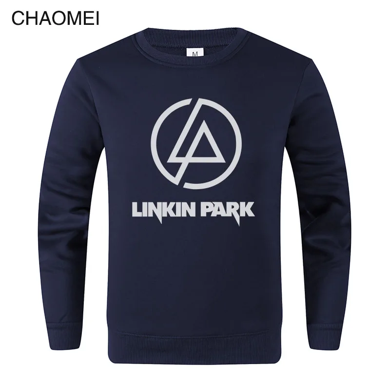 Стиль пуловеры Linkin Park толстовки хип хоп Lincoln Rock мужские с длинным рукавом теплые флисовые модные повседневные толстовки C104