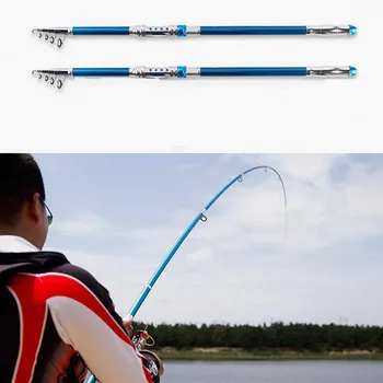 

Newly High Quality 1pc Fishing Rod Carbon Fiber Telescopic Sea Saltwater Freshwater