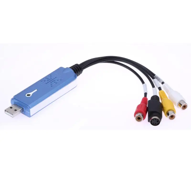 USB 2,0 конвертер аудио видео Захват адаптер устройство захвата для Win XP 7 8