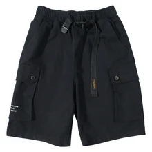 Льняные шорты для мужчин, повседневные, хлопок, power House, для спортзала, мужские шорты в уличном стиле, для бега, Бермуды, Masculino, длина до колен, джинсы, брюки EE6DK