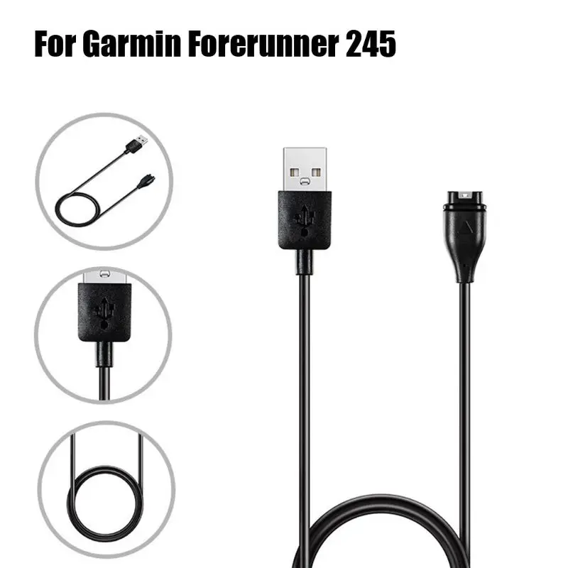 Новая горячая замена USB кабель синхронизации данных и зарядки зарядное устройство для Garmin Forerunner 245/245M fenix5 Instinct vivoactive3