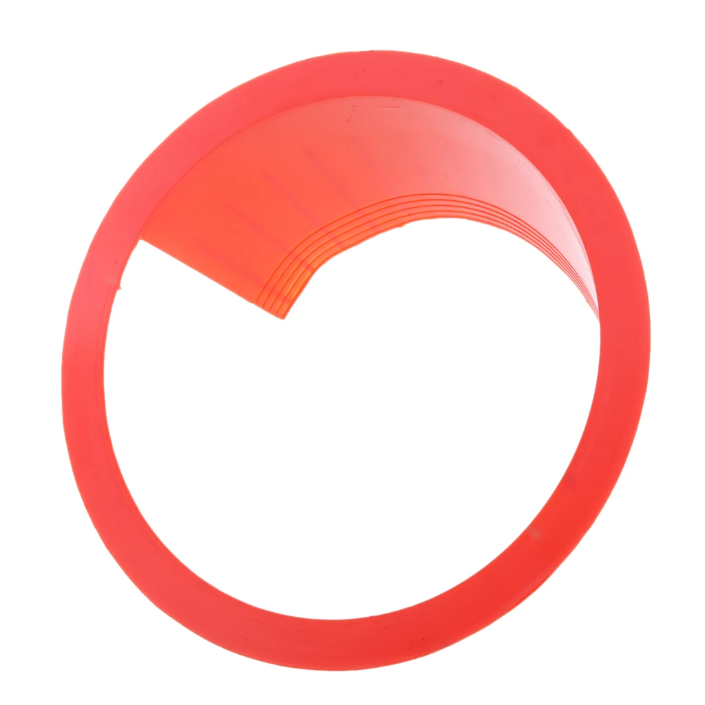 6.5'' Car Auto Speaker Cover Horn  Spacer Conversion Kit Red