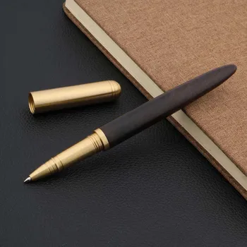 

Wood Ballpoint Pen Copper Business Roller Ball Pen Office School Supplies Stationery