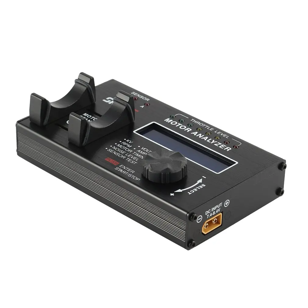 SkyRC BMA-01 бесщеточный моторный анализатор тестер RPM KV напряжение синхронизации шума усилитель зал проверки Motolyzer для RC части автомобиля с ЖК-дисплеем