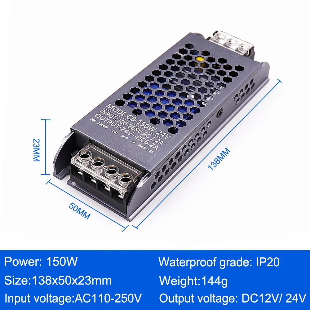 150W