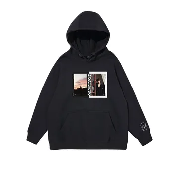 

New arrival wanna one kim jaehwan album moment 2 style printing hoodies unisex kpop fashion fleece/thin pullover sweatshirt