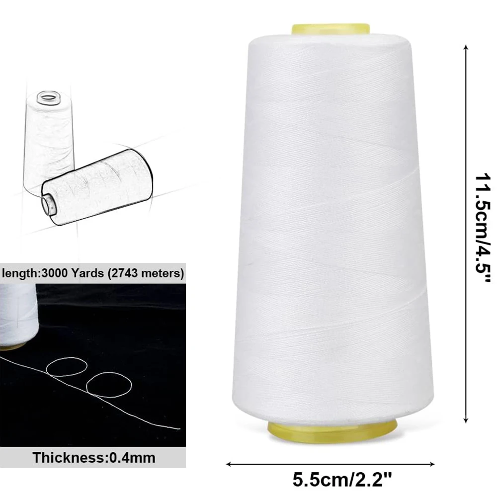 QUSENLON All-Purpose Polyester Thread High-speed Polyester Thread