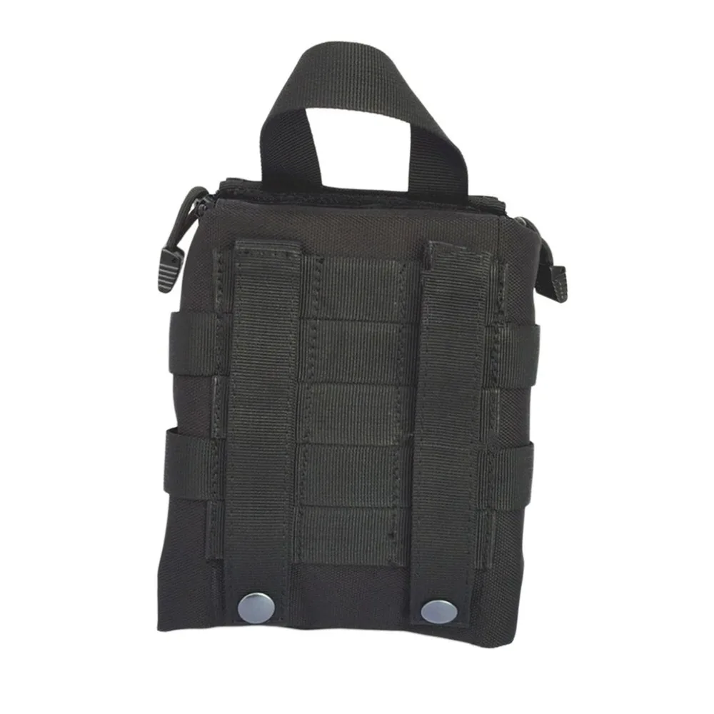 Black Outdoor Hunting Tactical Molle EDC Emergency First Aid Kit Pouch Utility Belt Medical Kit Survival Gear Bags