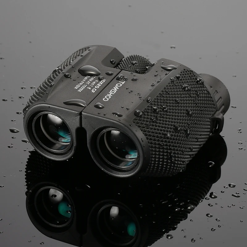 Professional Binoculars Pocket-Scope Prism Hunting-Telescope High-Powered-Zoom BAK4 10x25