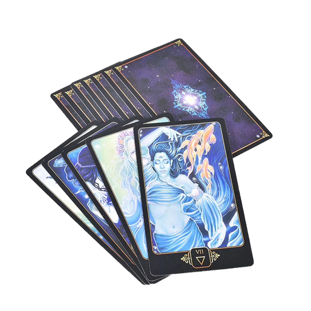 81 шт. Dreams Of Gaia Tarot Interaction комплект гаджетов игра тароты для семьи дети карты Таро колода гадание настольная игра