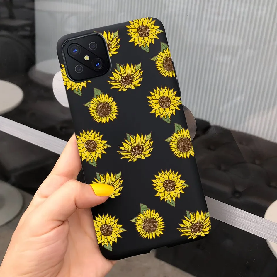 Floral Cartoon Protective Phone Case - Soft Bumper Cover