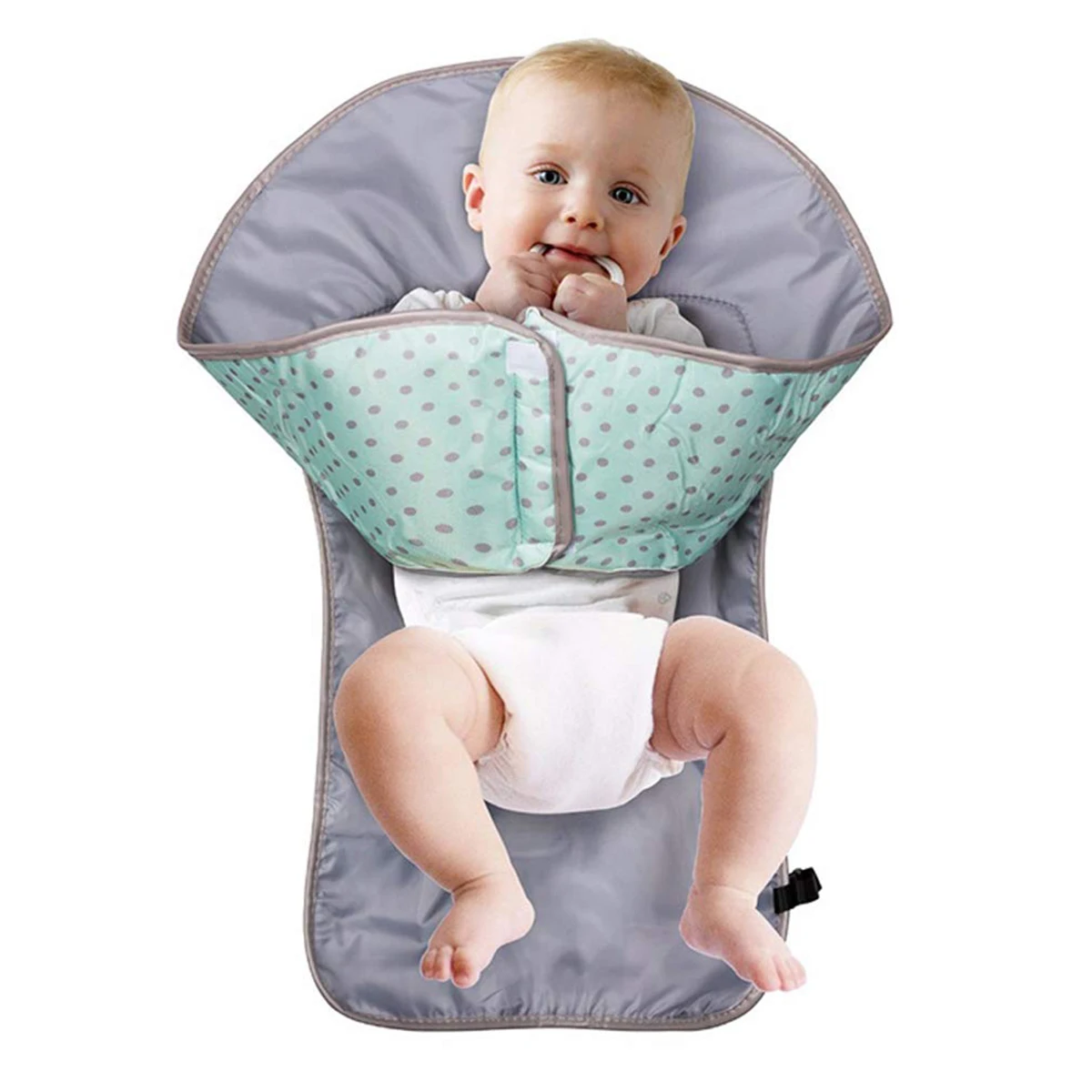 

3-in-1 Multifunctional Portable Infant Baby Foldable Urine Mat Waterproof Nappy Bag Diaper Changing Cover Pad Travel Outdoor