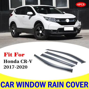 

For Honda CR-V 2017-2020 window visor car rain shield deflectors awning trim cover exterior car-styling accessories parts