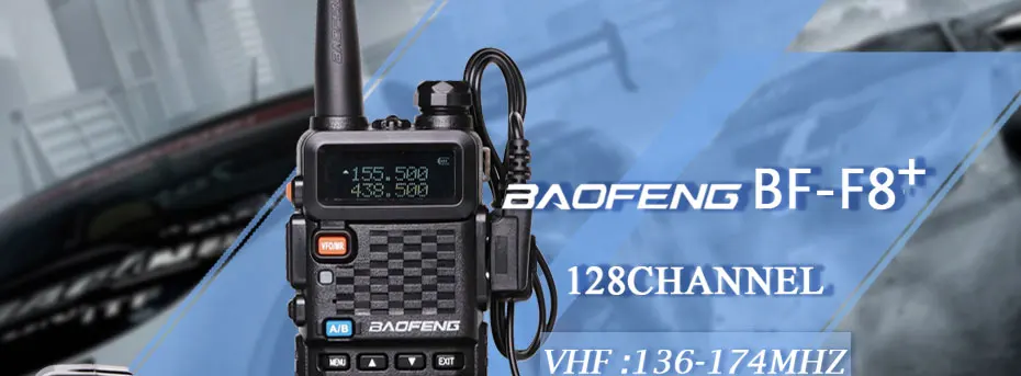 Baofeng BF-F8+ рация двухдиапазонный УКВ радио 136-174/400-520 МГц двухстороннее радио HF приемопередатчик рации баофенг гарнитура для рации радиостанции