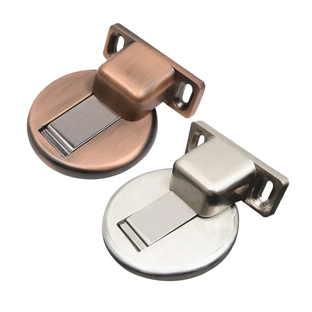 

Door Stopper Invisible Anti-collision Door Wedge Stainless Steel Non-scratching Door Stopper for Home Office
