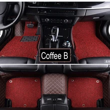 SUNNY FOX автомобильные коврики для Toyota Land Cruiser 200 Highlander Camry Prado RAV4 чехол для ног Стильный коврик для автомобиля вкладыши(2007