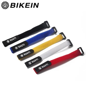 

BIKEIN 2 Pcs/Lot Handlebar Fixed Tapes Bike Tie Rope Cycling Bicycle Pump Water Bottle Fastening Bands Bandage MTB Accessories