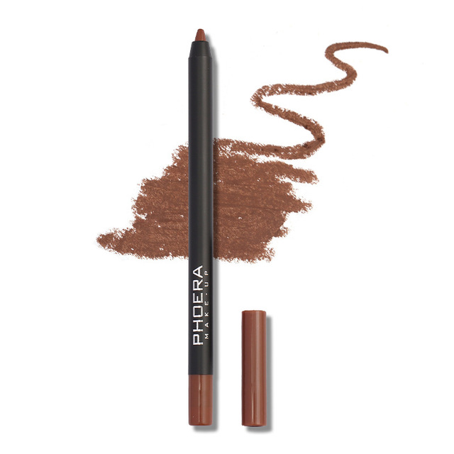 Color Matte Brown Lip Liner Waterproof Long Lasting Moisturizing Sexy Lip Pencil Women Natural Lipstick Makeup Lip Cosmetics