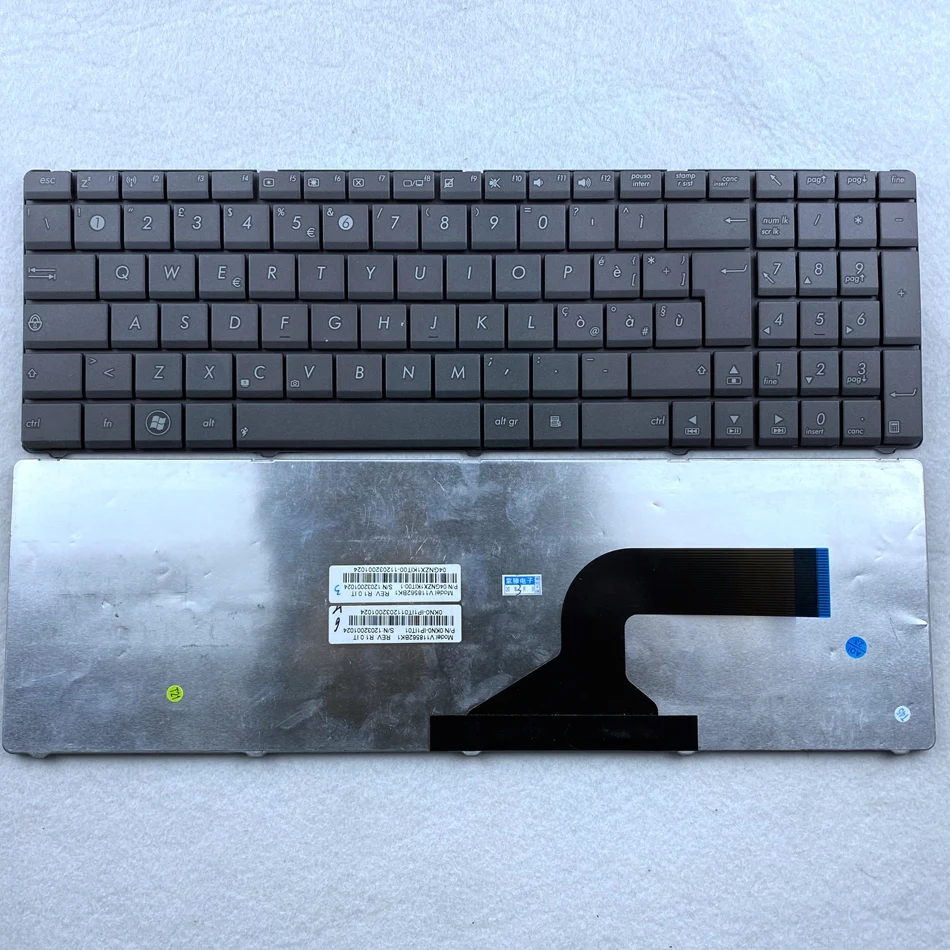 Итальянская Клавиатура для ноутбука Asus N53 X53 X54H A52J A53 N71 N73S N73J P52 P52F P53S X53S X55V X54HR X54HY N53T