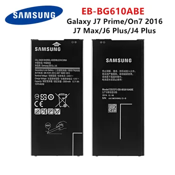

SAMSUNG Orginal EB-BG610ABE 3300mAh Battery For Samsung Galaxy J6 Plus J6+ SM-J610F / J4+ J4PLUS 2018 SM-J415 / J4 Core J410