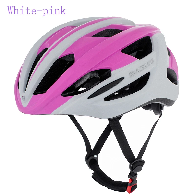 BUCKLOS Aero Helmet L USB Rechargeable Ultralight Road MTB Bike Women Man Helmet 