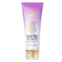 Бессульфатный уход блонд отбеленный эффективное изменение фиолетовый удаление длительный грубый тон шампунь для волос восстанавливающий выделенный