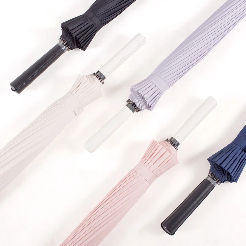 

Long-handled Umbrella Female Large 24-bone Double Triple Ins Retro-strengthening Storm-resistant Male Creative Trendy Umbrella