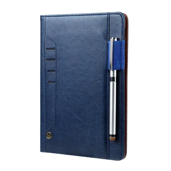

Card Stand Smart Cover Folio Retro Vintage Slim Leather Case Wallet Scratch Proof Magnetic Closure Practical For IPad Mini 5