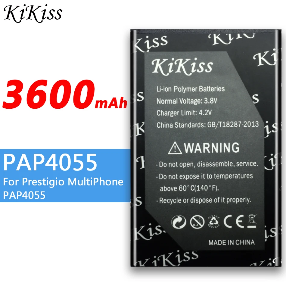3600 мАч батарея высокой емкости для Prestigio MultiPhone PAP4055 DUO PAP 4055 смартфон