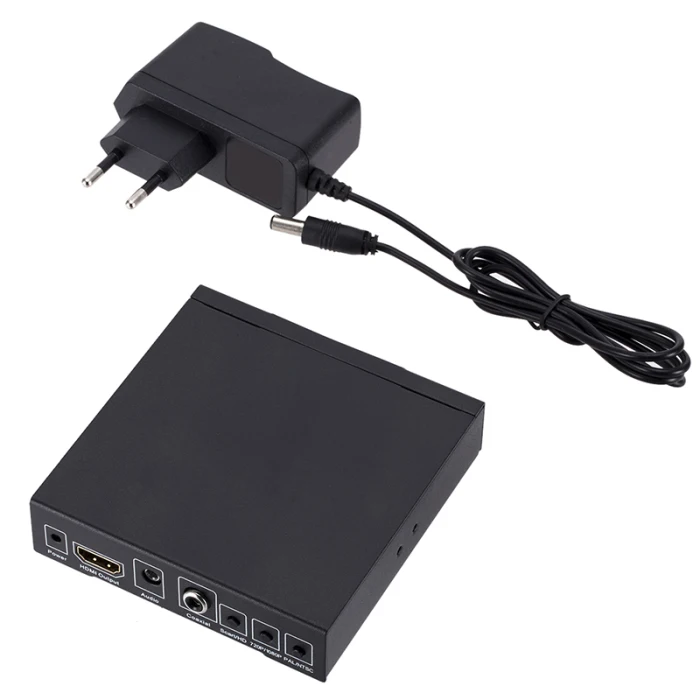 Конвертер HD SCART+ HDMI в HDMI+ цифровой аудио сигнал видео коробка видео конвертер GK8899