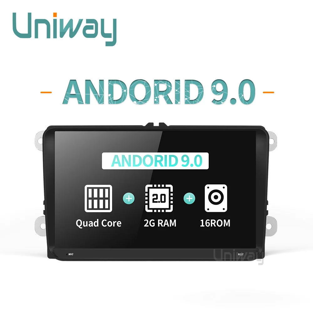 

Uniway PX30 android 9.0 car dvd gps for vw passat b7 b6 golf 5 polo tiguan octavia rapid fabia with gps navigation radio player