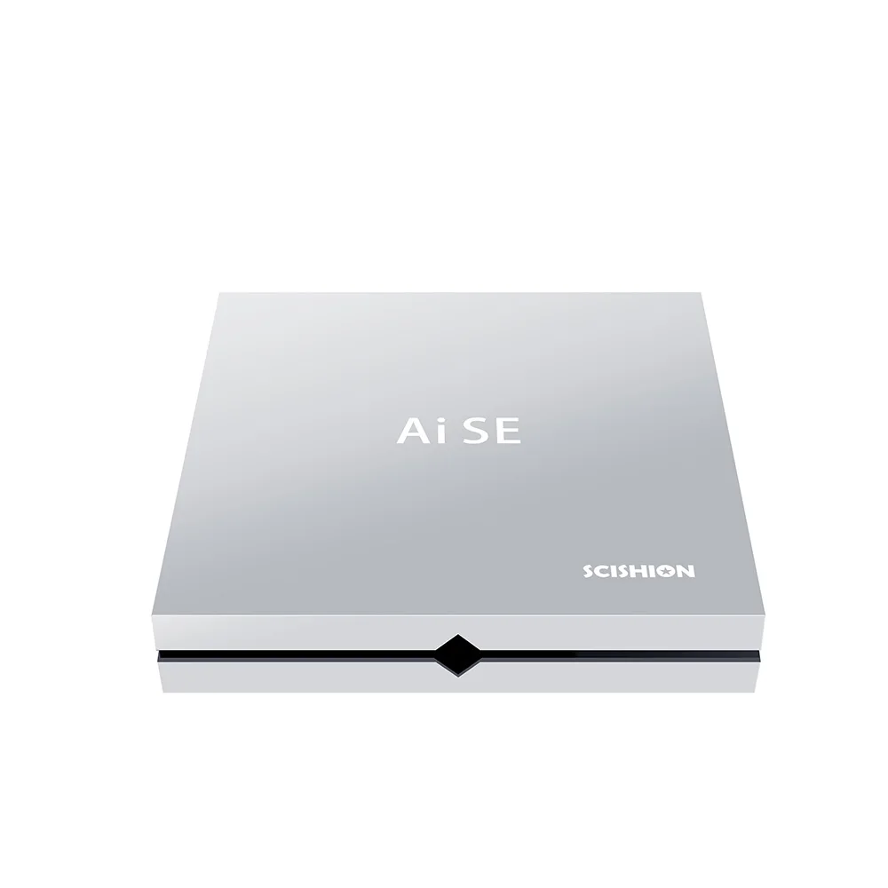 

4k VP9 Set top box SCISHION AI SE Android 8.1 RK3399 TV Box 4GB 64GB For GoogleTV Remote HDMI2.0 With IR remote control