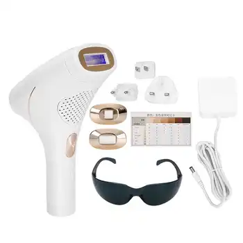 

Epilator IPL Hair Removal Machine Ice Care Painless Handheld Hair Removal Device for Face Body White 110-240V Maquina