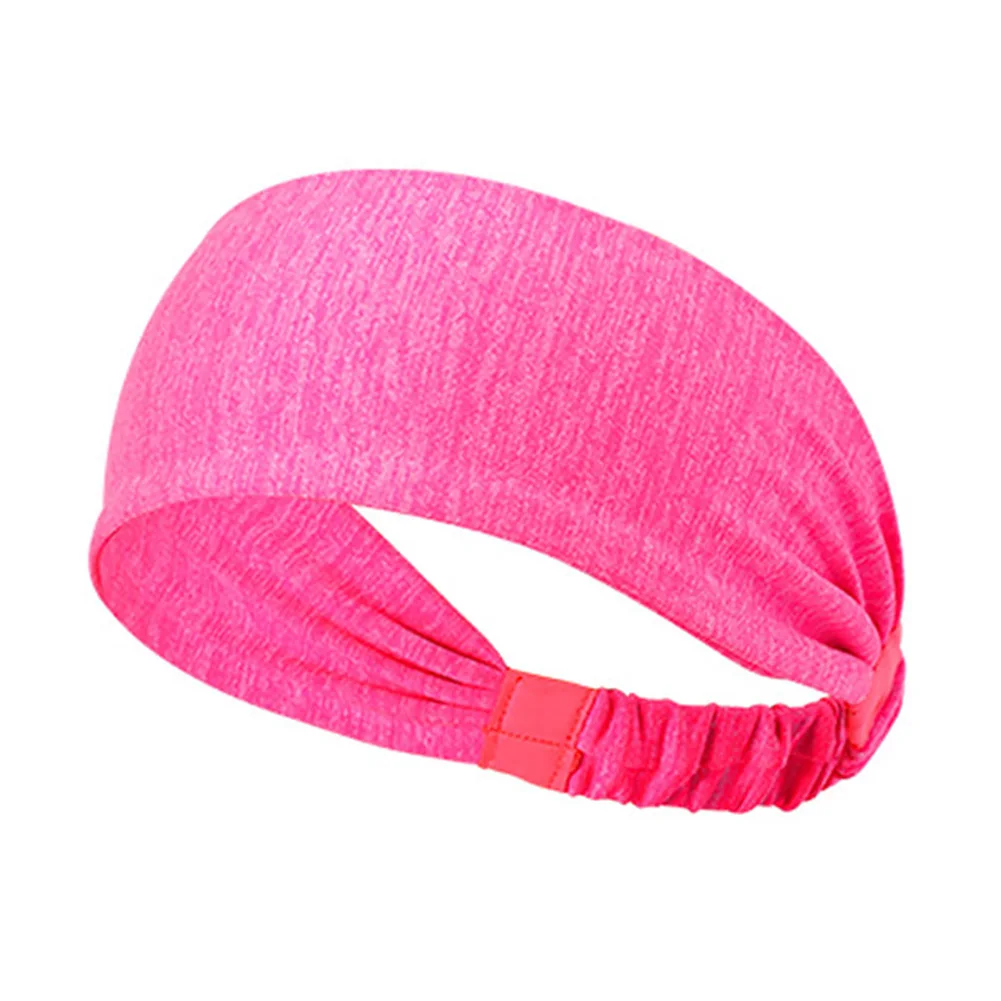 

Women Sweat Absorb Cycling Quick Drying Fitness Hair Wrap Running Stretchy Gym Soft Workout Headband Travel Sports Yoga Non Slip