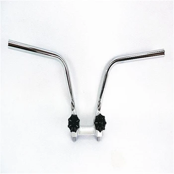 

Universal Fit Chopper Cafe Racer Cruiser Bobber Tracker Motorcycle Handlebar Chrome 7/8" 22mm Handlebar High-Rise Drag Bar