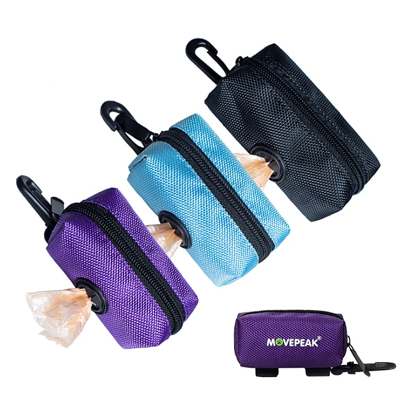 

Portable Light Pet Dog Poop Bag Outdoor Dispenser With Rope Handle Cleaning Waste Garbage Box Pet Supplies