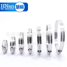 304 Stainless Steel Band Nut Spring Clip Chain Buckle Lock Safety Buckle Mountain Climbing Insurance Deduction Specification Ful