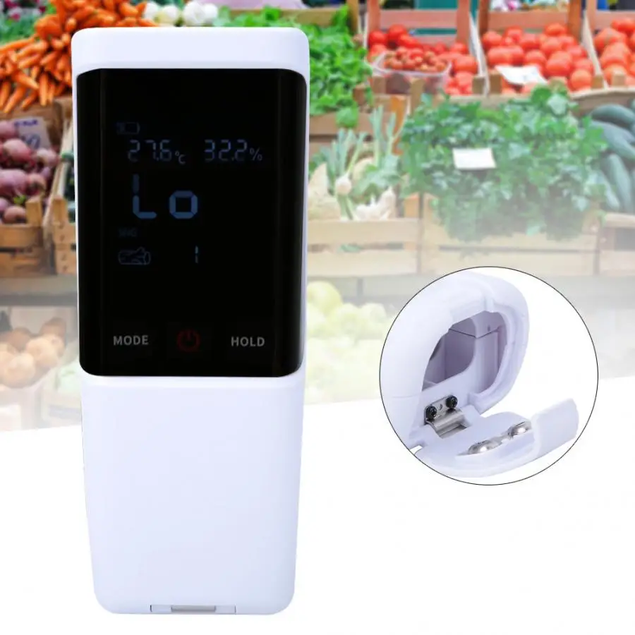 Moisture Tester Meter MT-C1 0- Capacitance Type Portable Humidity Moisture Tester Meter Testing Tool for Tree Hygrometers
