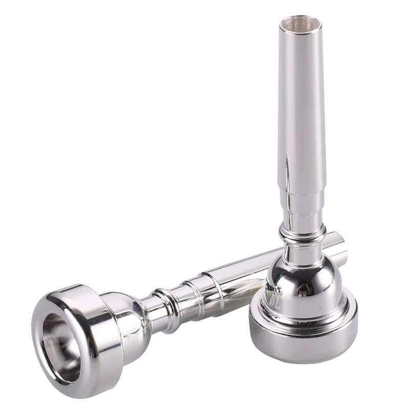 HOT-Trumpet Mouthpiec Replacement Trumpet Parts Beginner Trumpet Practice Mouthpiece Universal Instrument Accessory