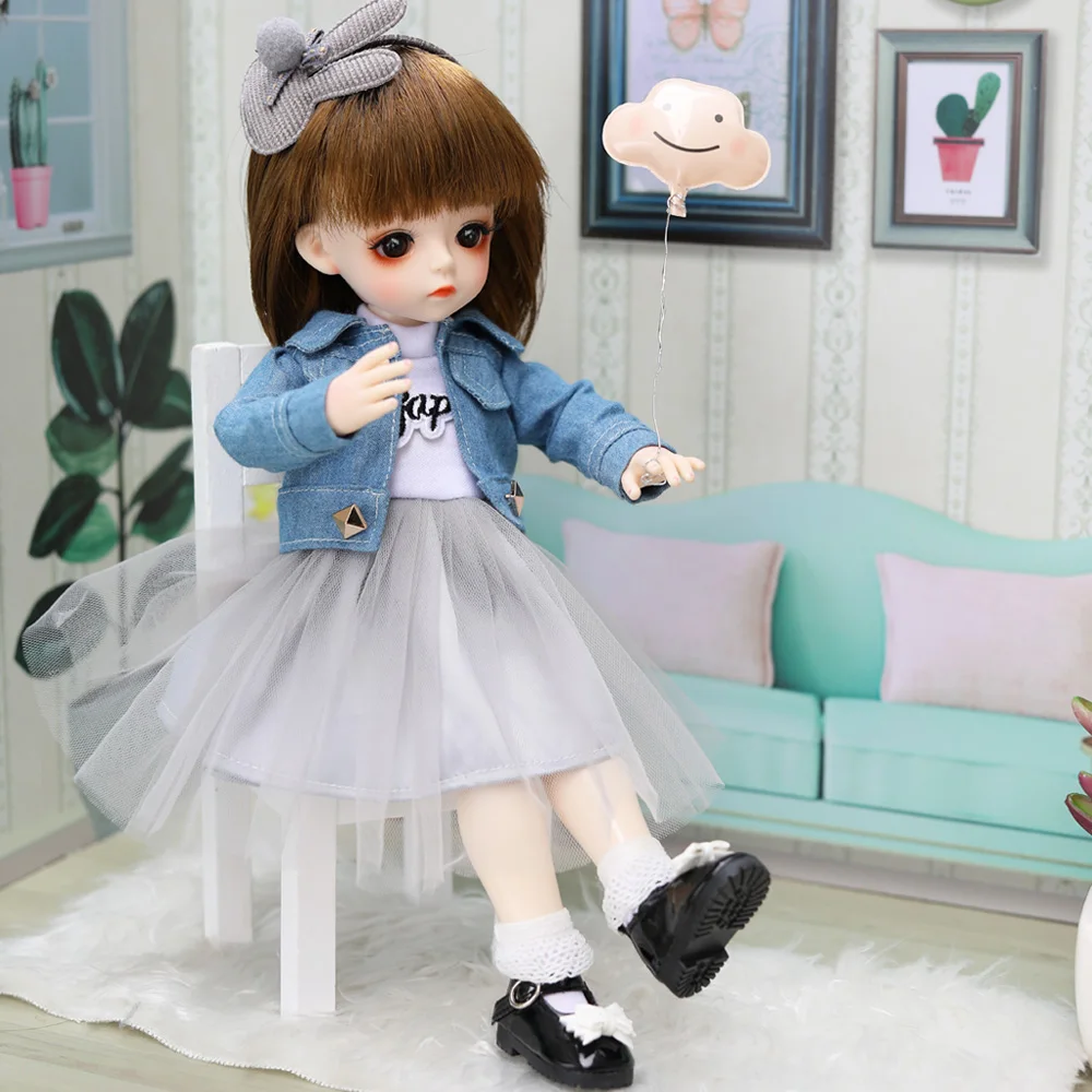 30 см Bjd кукла 1/6 подарки для девочки 18 суставов кукла с одеждой DIY кукла лучшие подарки на день рождения ручной работы игрушка косметика - Цвет: 0001BV12009