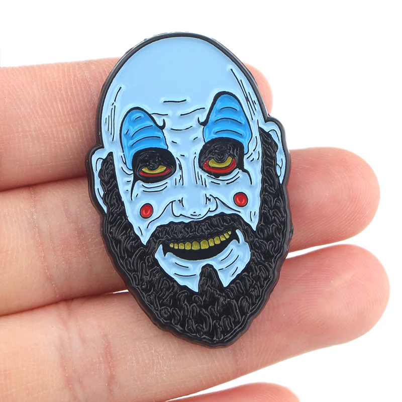 K1063 Trick 'R Treat Hellraiser Horror Killer булавки металлические эмалированные булавки и броши для отворота значок для рюкзака воротник ювелирные изделия