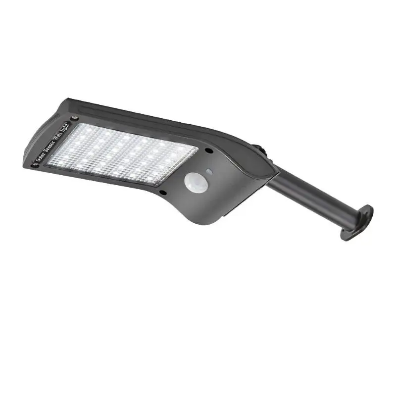 36LED Солнечная энергия уличные ночные огни PIR датчик движения настенный светильник водонепроницаемый перезаряжаемый садовый гаражный светильник безопасности