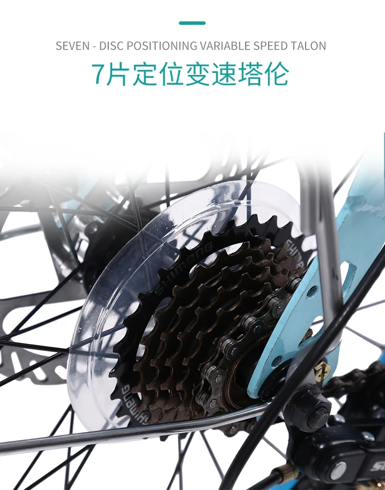 Sale 20 inch Mountain bike off-road male female wheel folding bicycle dual disc brakes variable mountain bike bicycles road bike 10