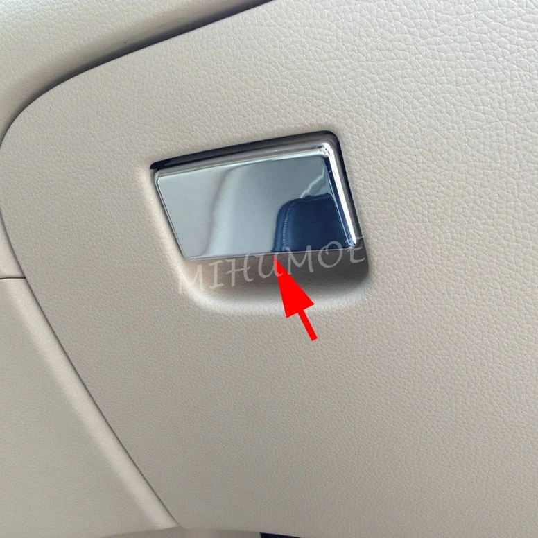 Для Nissan Rogue Sport X-Trail T32 Qashqai J11 хромированная внутренняя коробка для хранения ручка